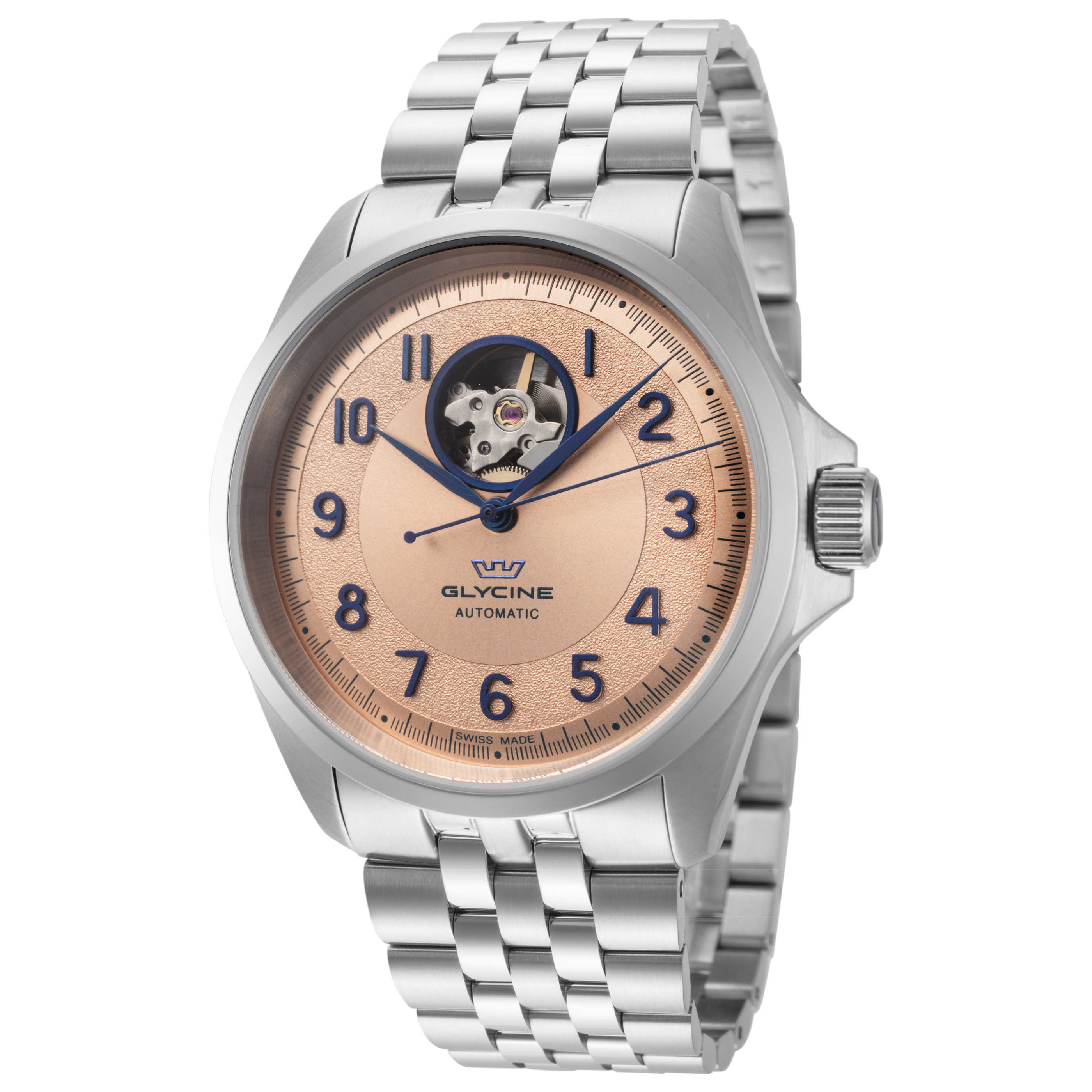 שעון לגבר Combat Classic של Glycine, אוטומטי, 40 מ״מ