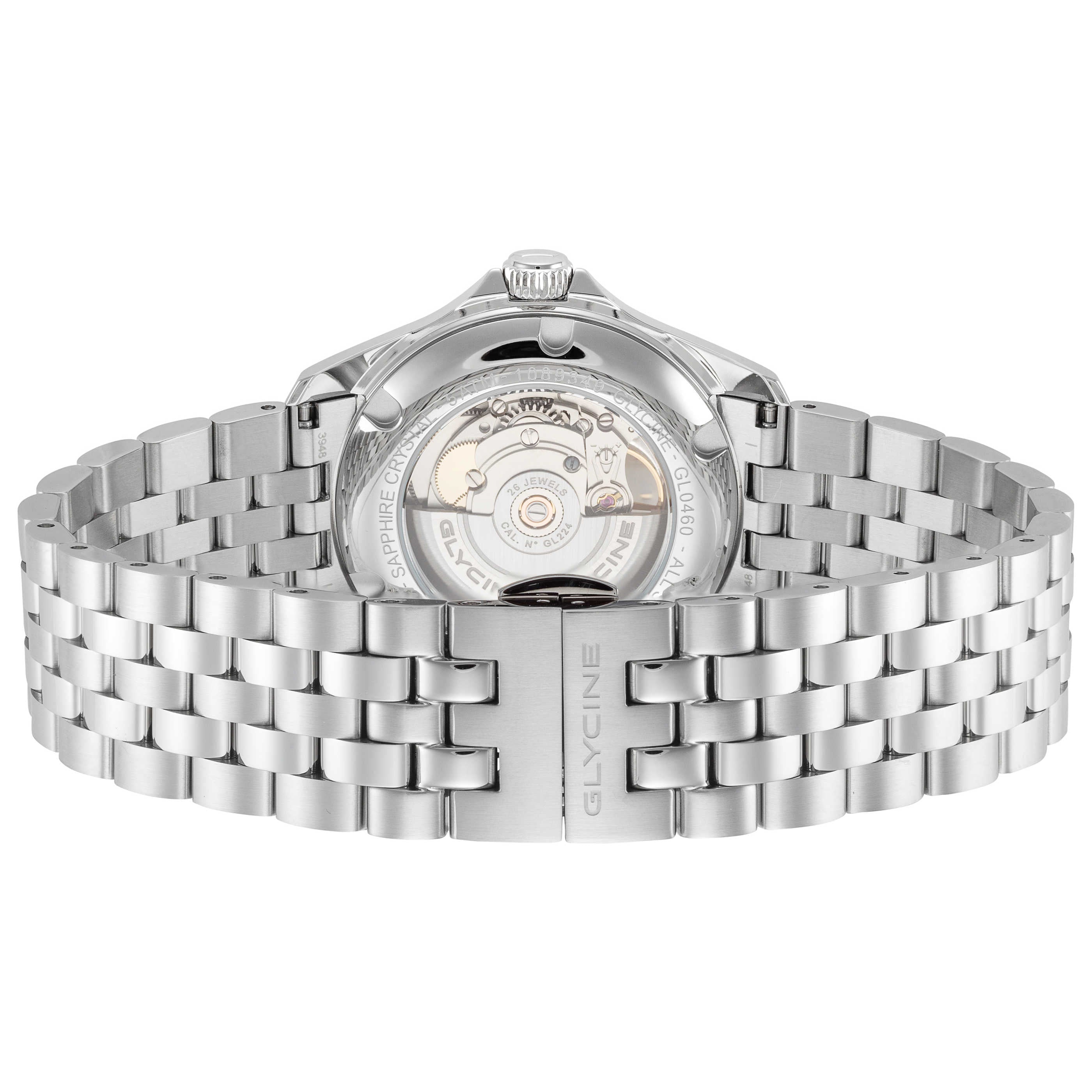 שעון לגבר Combat Classic של Glycine, אוטומטי, 40 מ״מ