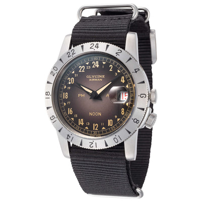 Glycine Men's Airman Vintage Noon Purist 40mm Automatic Watch GL0478