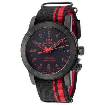 שעון לגבר Airman Purist של Glycine, אוטומטי, 42 מ״מ