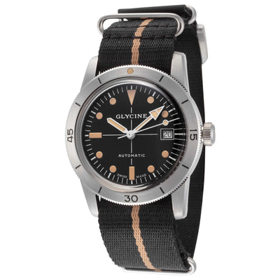שעון יוניסקס Sea Kraken של Glycine, אוטומטי, 39 מ״מ