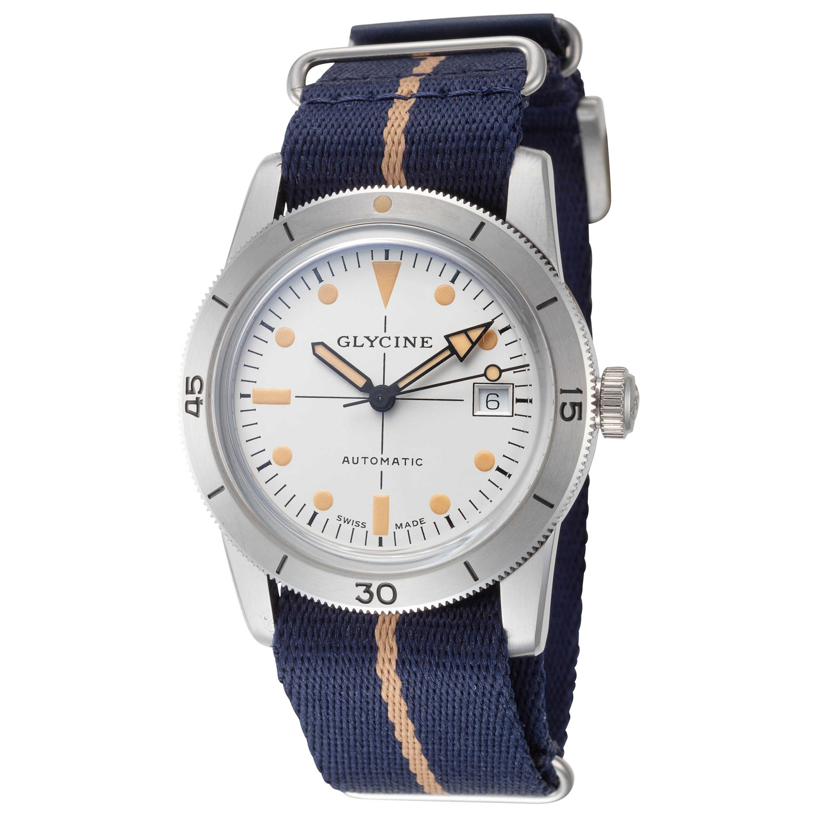 שעון Glycine דגם Sea Kraken יוניסקס 39 מ״מ אוטומטי