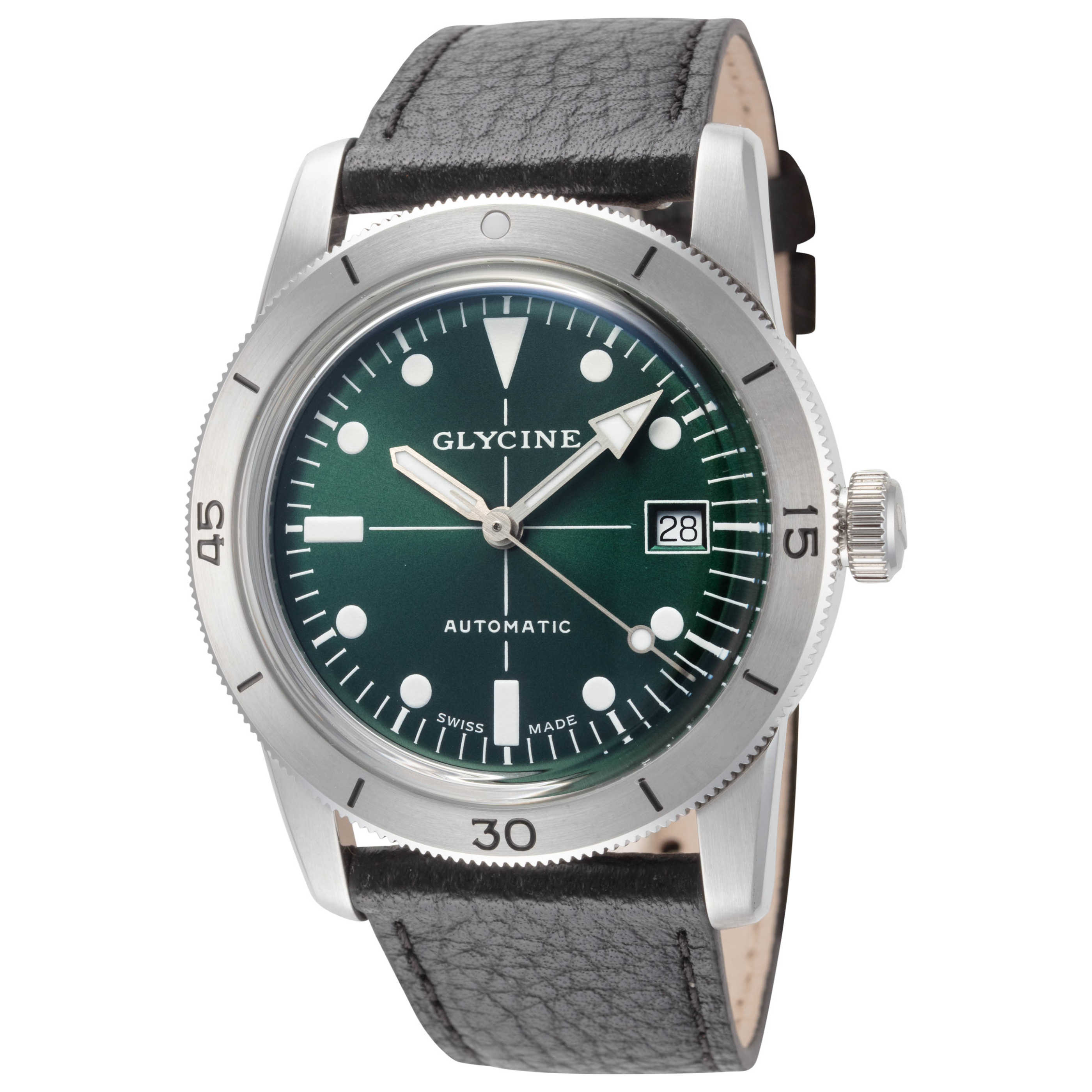 שעון יוניסקס Sea Kraken של Glycine, אוטומטי, 39 מ״מ