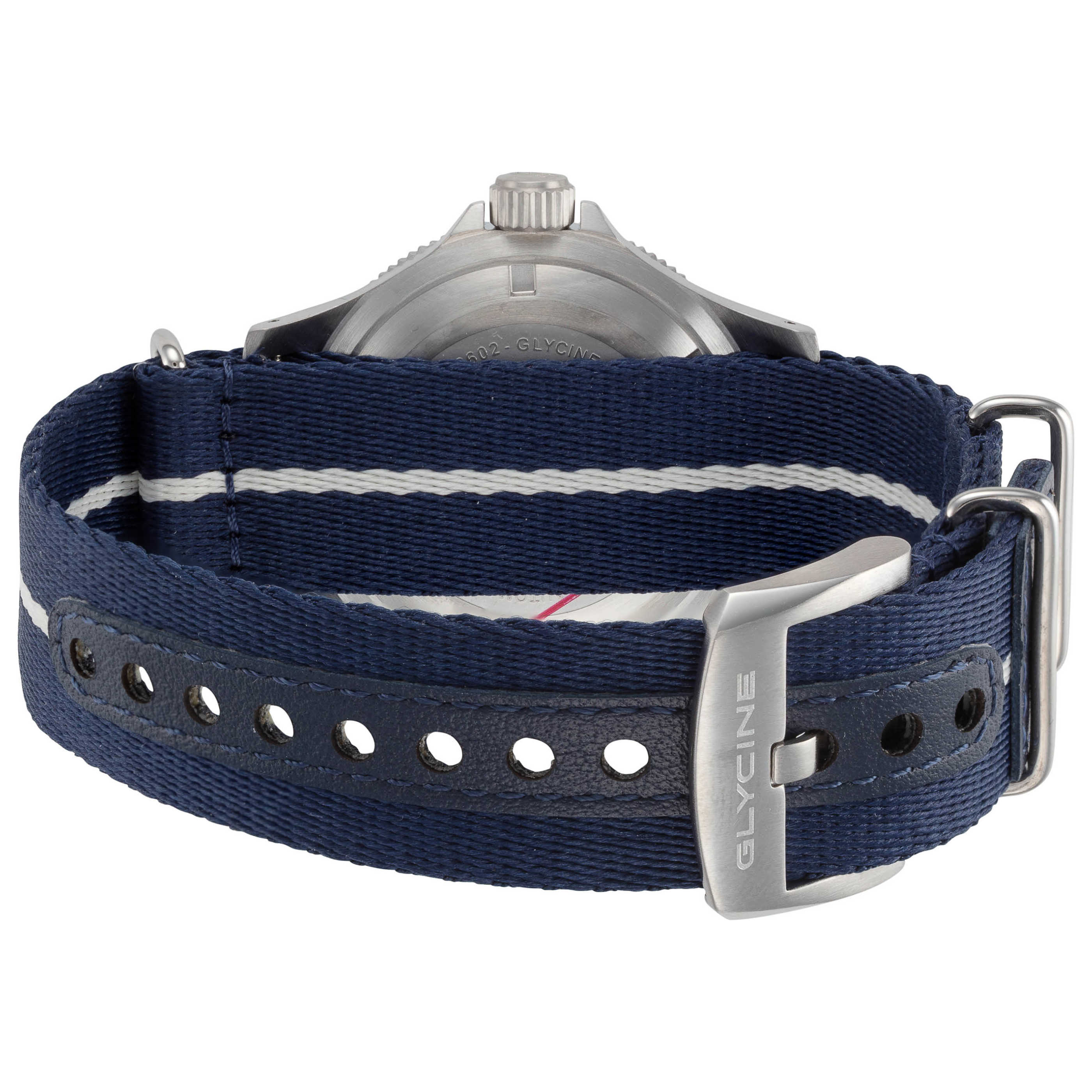 שעון לגבר Combat Sub Box Ceramic של Glycine, אוטומטי, 41 מ״מ
