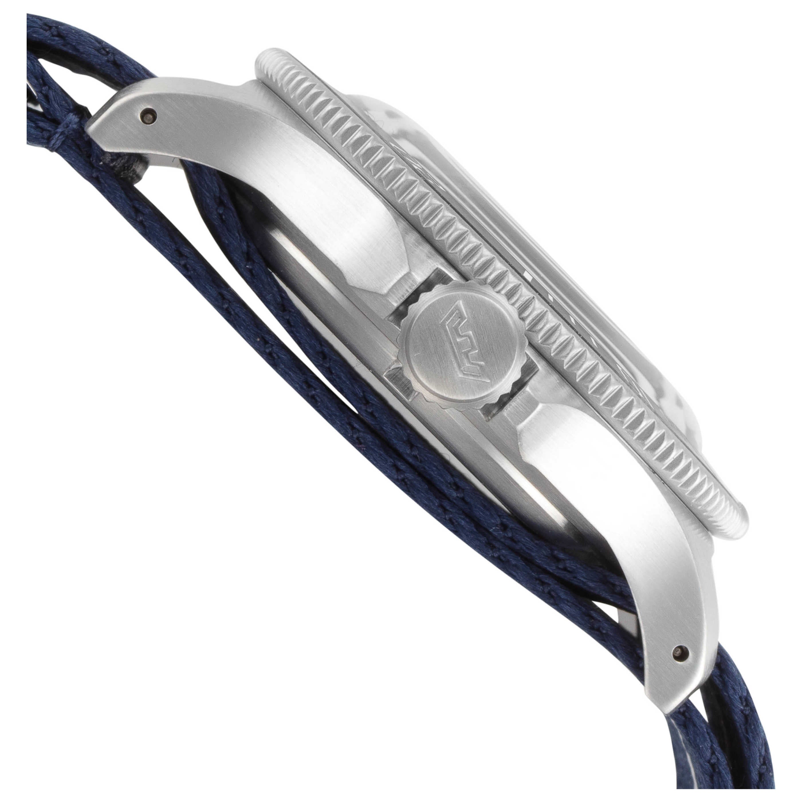 שעון לגבר Combat Sub Box Ceramic של Glycine, אוטומטי, 41 מ״מ
