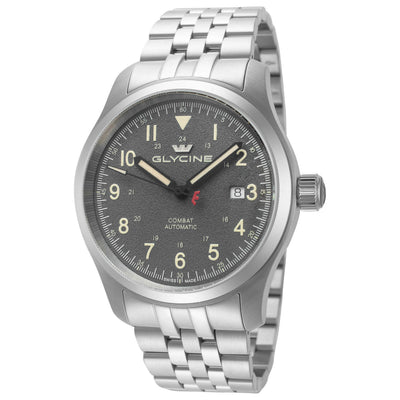 שעון לגבר Combat Field של Glycine, אוטומטי, 42 מ״מ
