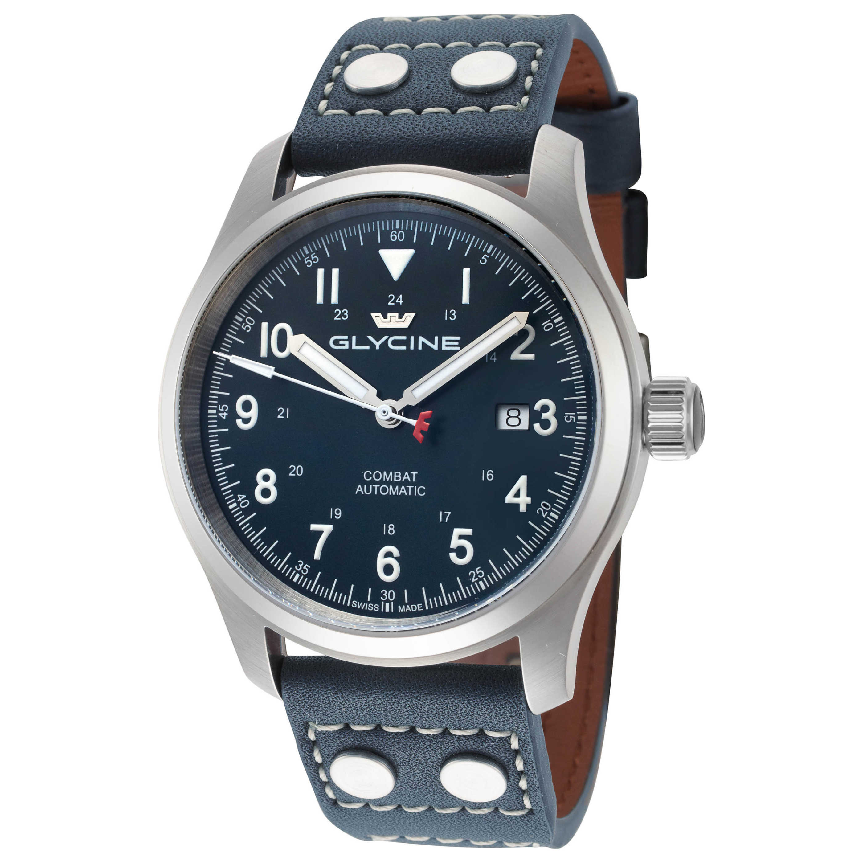 שעון לגבר Combat Field של Glycine, אוטומטי, 40 מ״מ