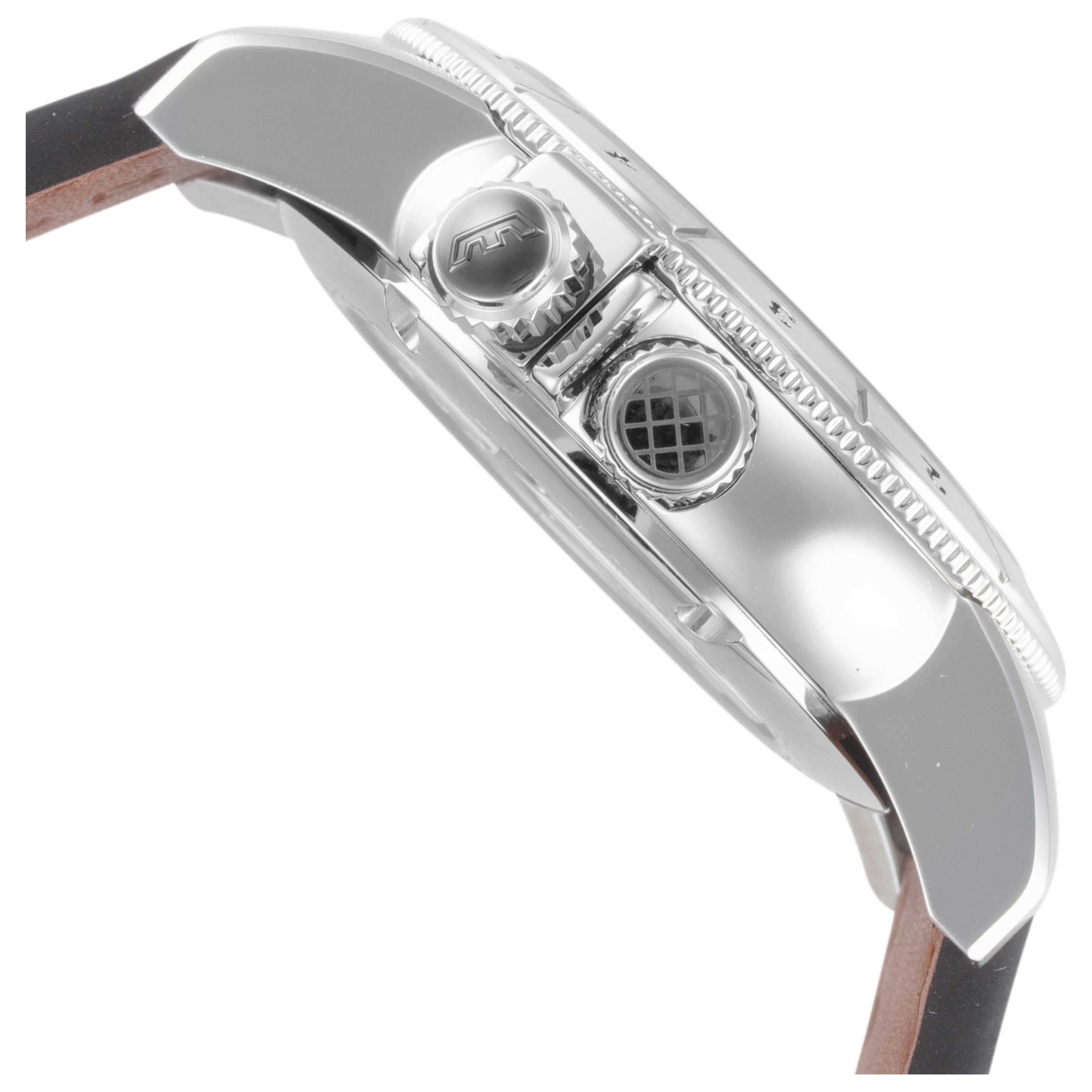 שעון לגבר Airman Worldtimer של Glycine, קוורץ, 42 מ״מ