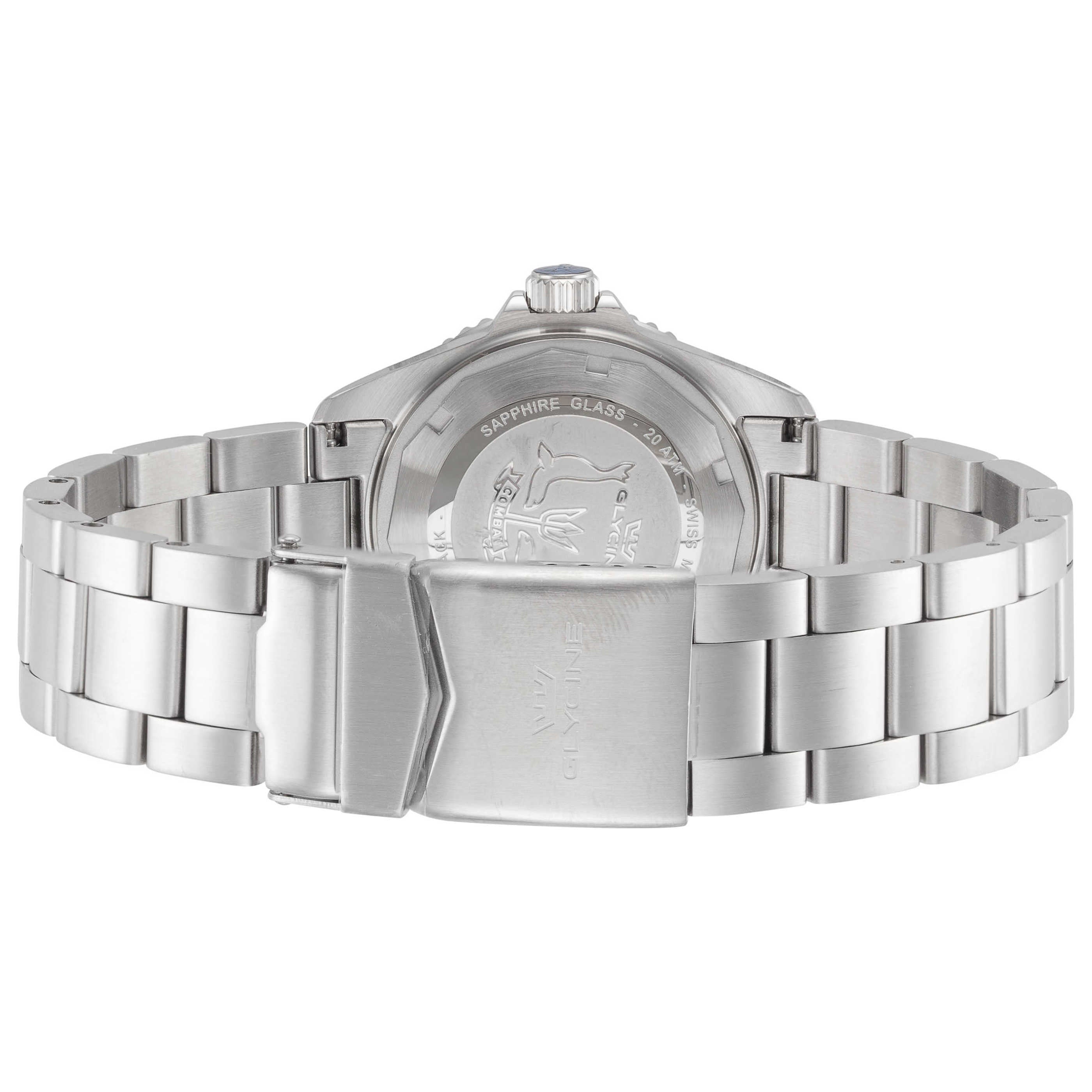 שעון לגבר Combat של Glycine, קוורץ, 40 מ״מ