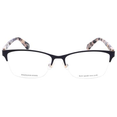 משקפי ראייה Kate Spade דגם Glorianne לנשים 55 מ״מ בצבע שחור הוואנה
