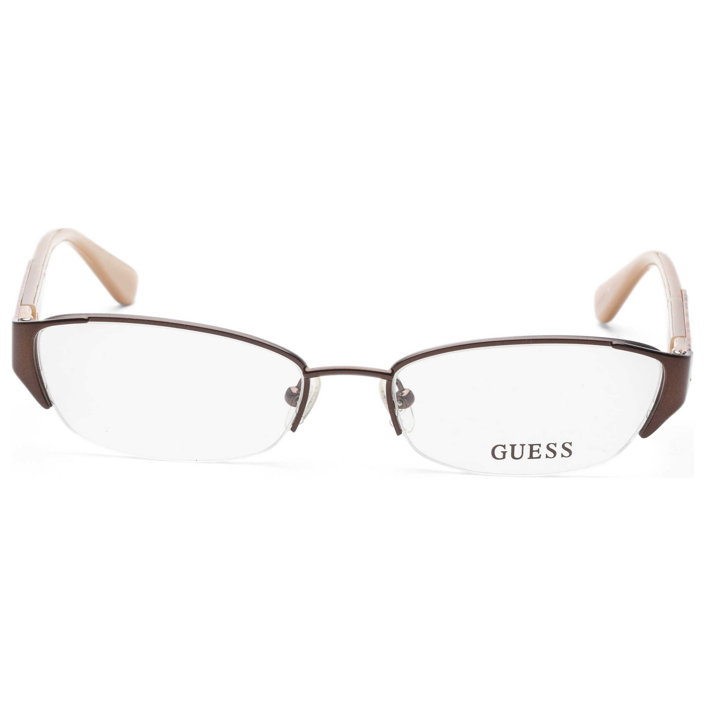 משקפי ראייה Guess דגם Fashion לנשים 52 מ״מ בצבע שחור חום