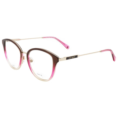 משקפי ראייה Kate Spade דגם Hallie לנשים 52 מ״מ בצבע חום מוצל ורוד