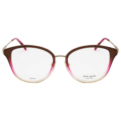 משקפי ראייה Kate Spade דגם Hallie לנשים 52 מ״מ בצבע חום מוצל ורוד