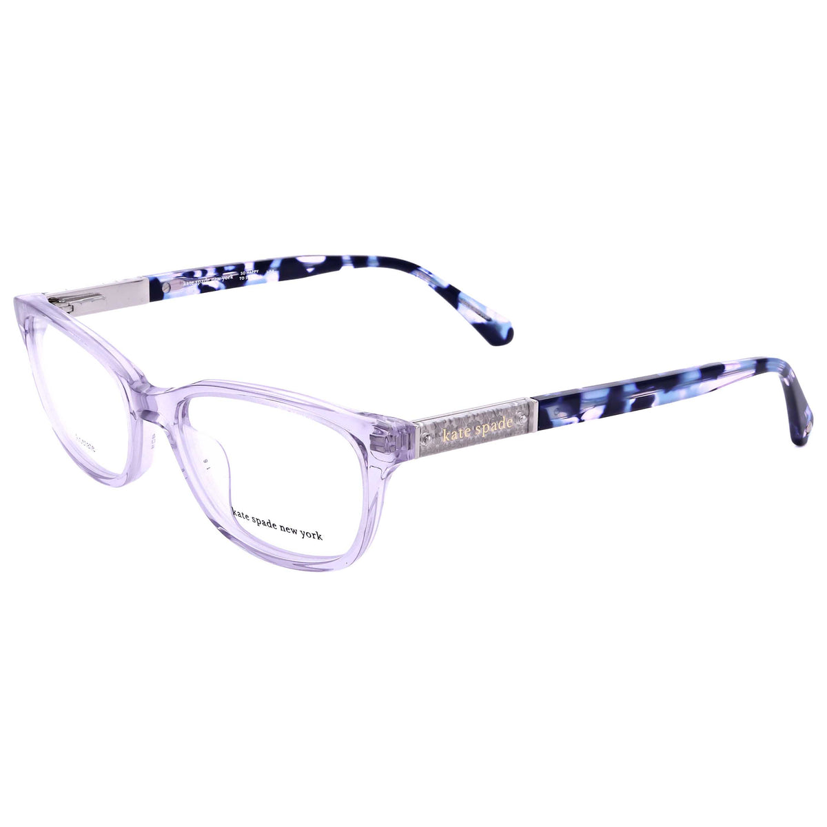 משקפי ראייה Kate Spade דגם Hazen לנשים 49 מ״מ בצבע שקוף Lilac