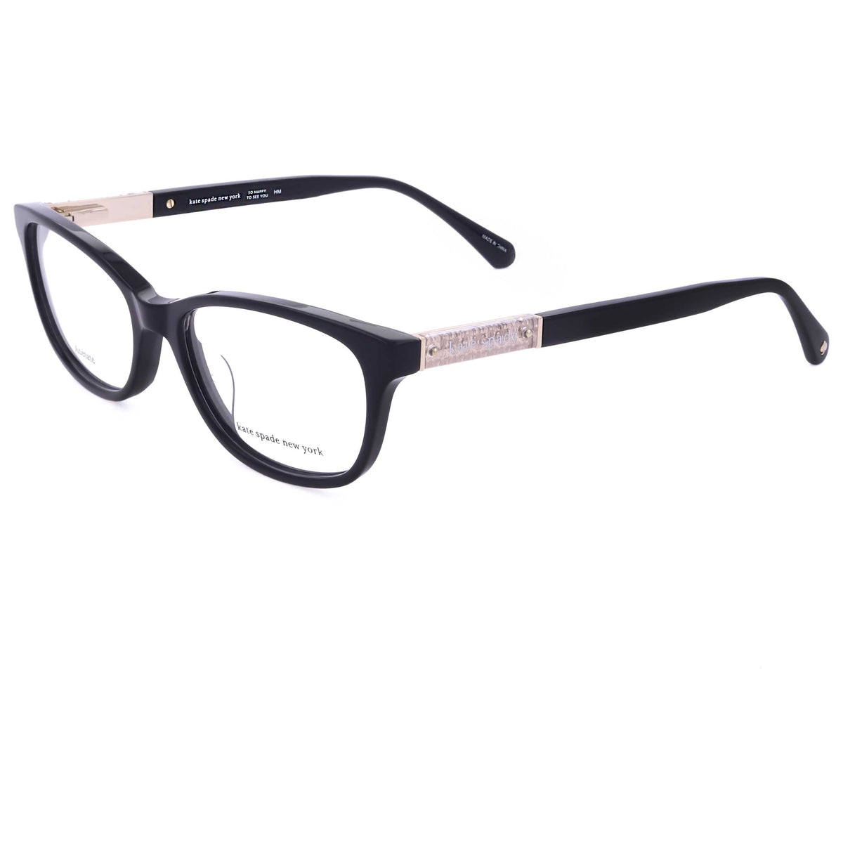 משקפי ראייה Kate Spade דגם Hazen לנשים 51 מ״מ בצבע שחור