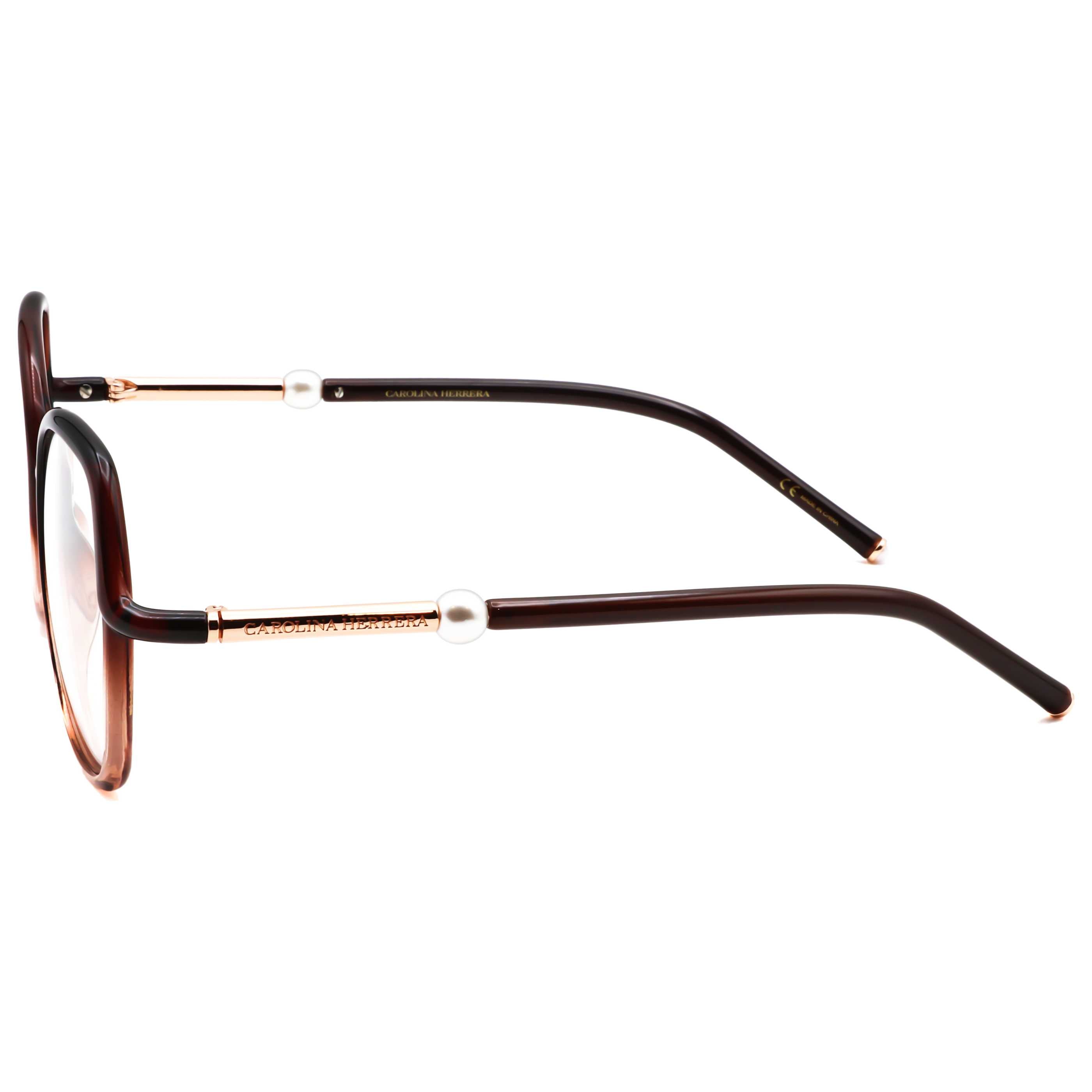 משקפי ראייה Carolina Herrera דגם Her0080 לנשים 53 מ״מ בצבע חום ניוד
