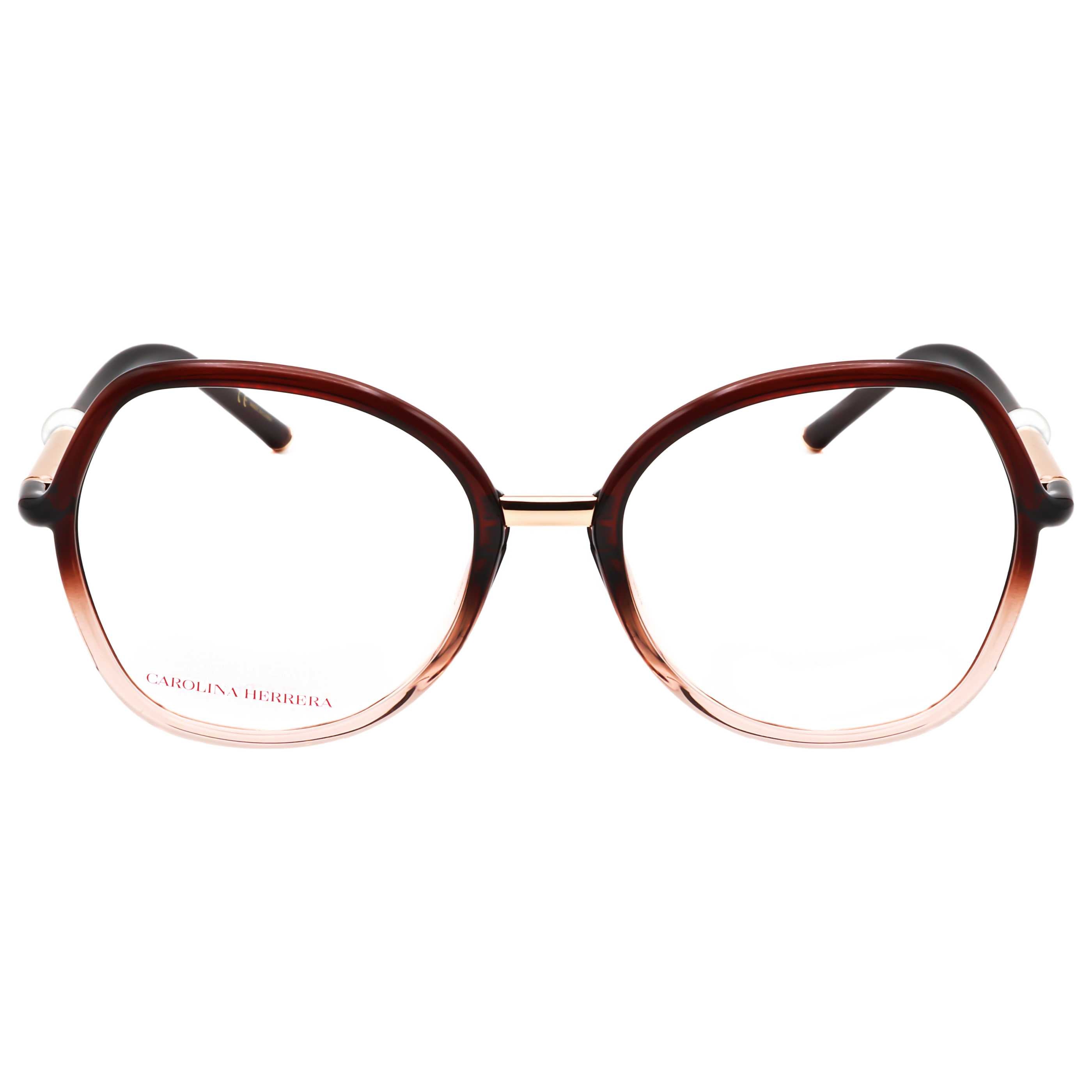 משקפי ראייה Carolina Herrera דגם Her0080 לנשים 53 מ״מ בצבע חום ניוד