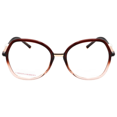 משקפי ראייה Carolina Herrera דגם Her0080 לנשים 53 מ״מ בצבע חום ניוד