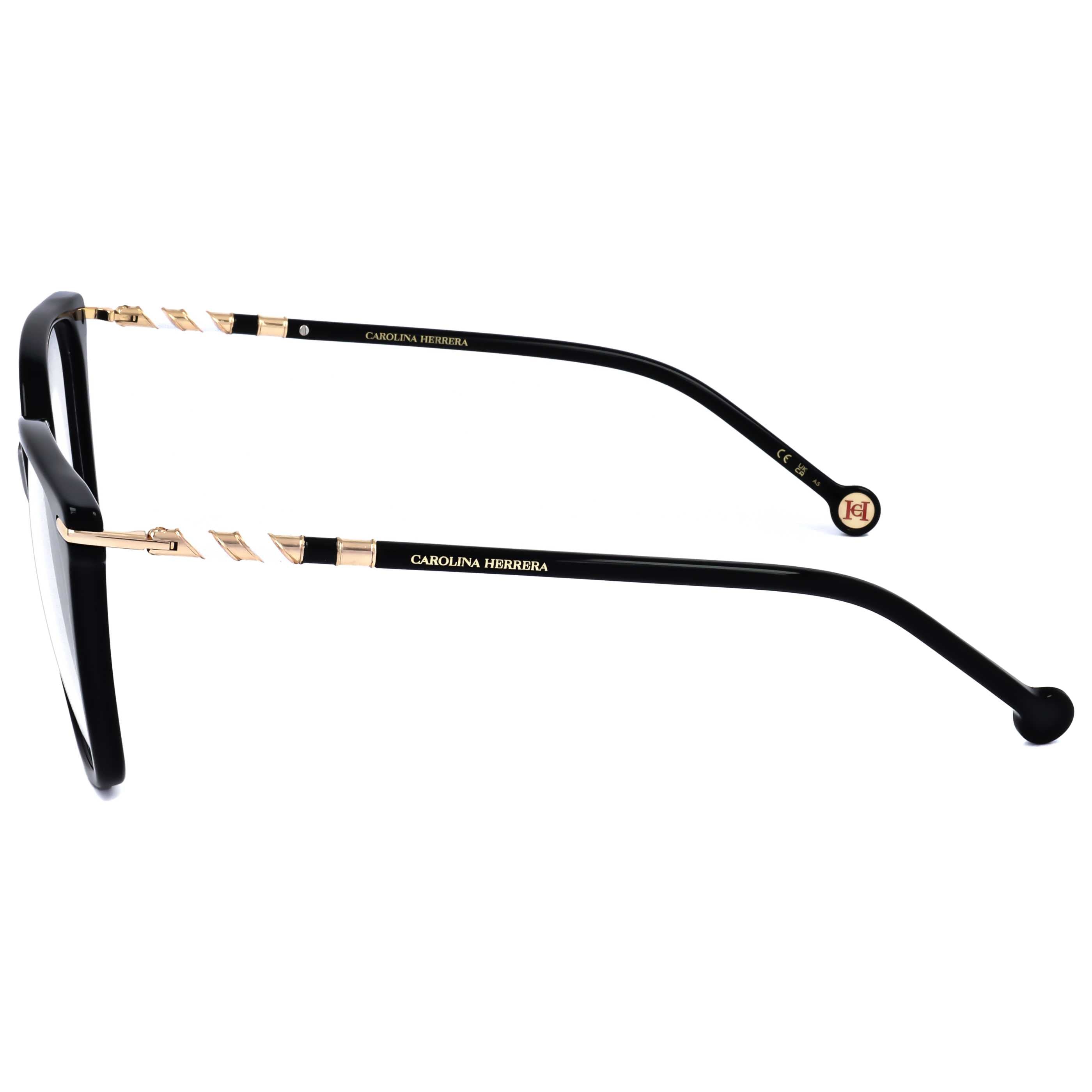 משקפי ראייה Carolina Herrera דגם Her0094 לנשים 54 מ״מ בצבע שחור