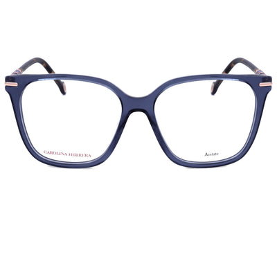 משקפי ראייה Carolina Herrera דגם Her0094 לנשים 54 מ״מ בצבע הוואנה כחולה