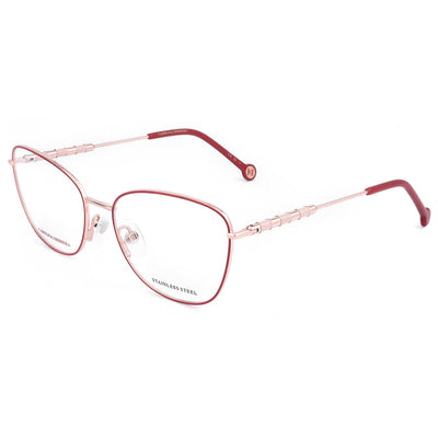משקפי ראייה Carolina Herrera דגם Her0104 לנשים 55 מ״מ בצבע זהב אדום