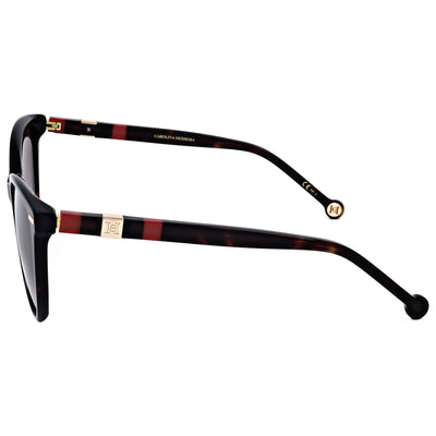 משקפי שמש Carolina Herrera דגם Her0107 לנשים 57 מ״מ בצבע הוואנה אדום