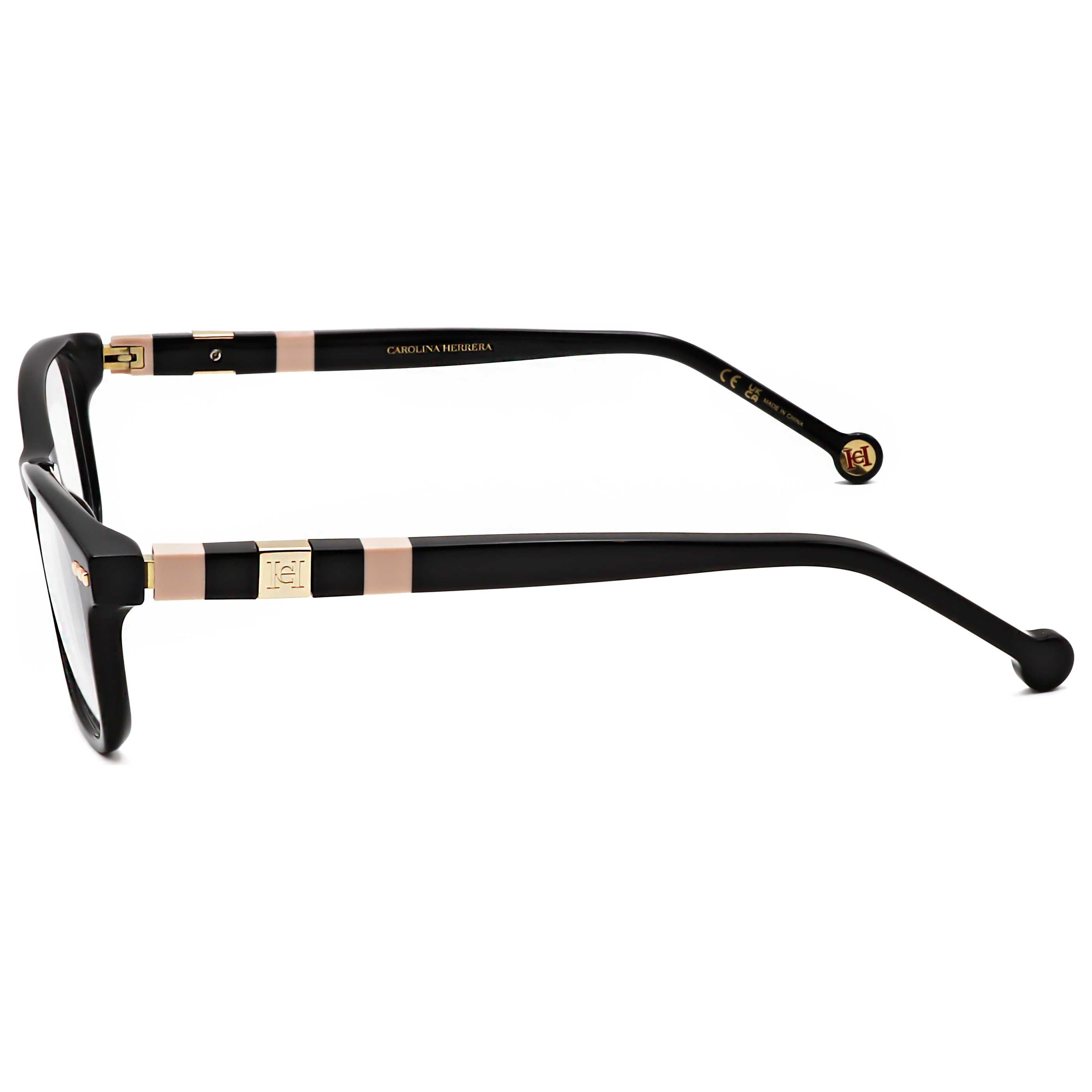 משקפי ראייה Carolina Herrera דגם Her0110 לנשים 51 מ״מ בצבע שחור ניוד