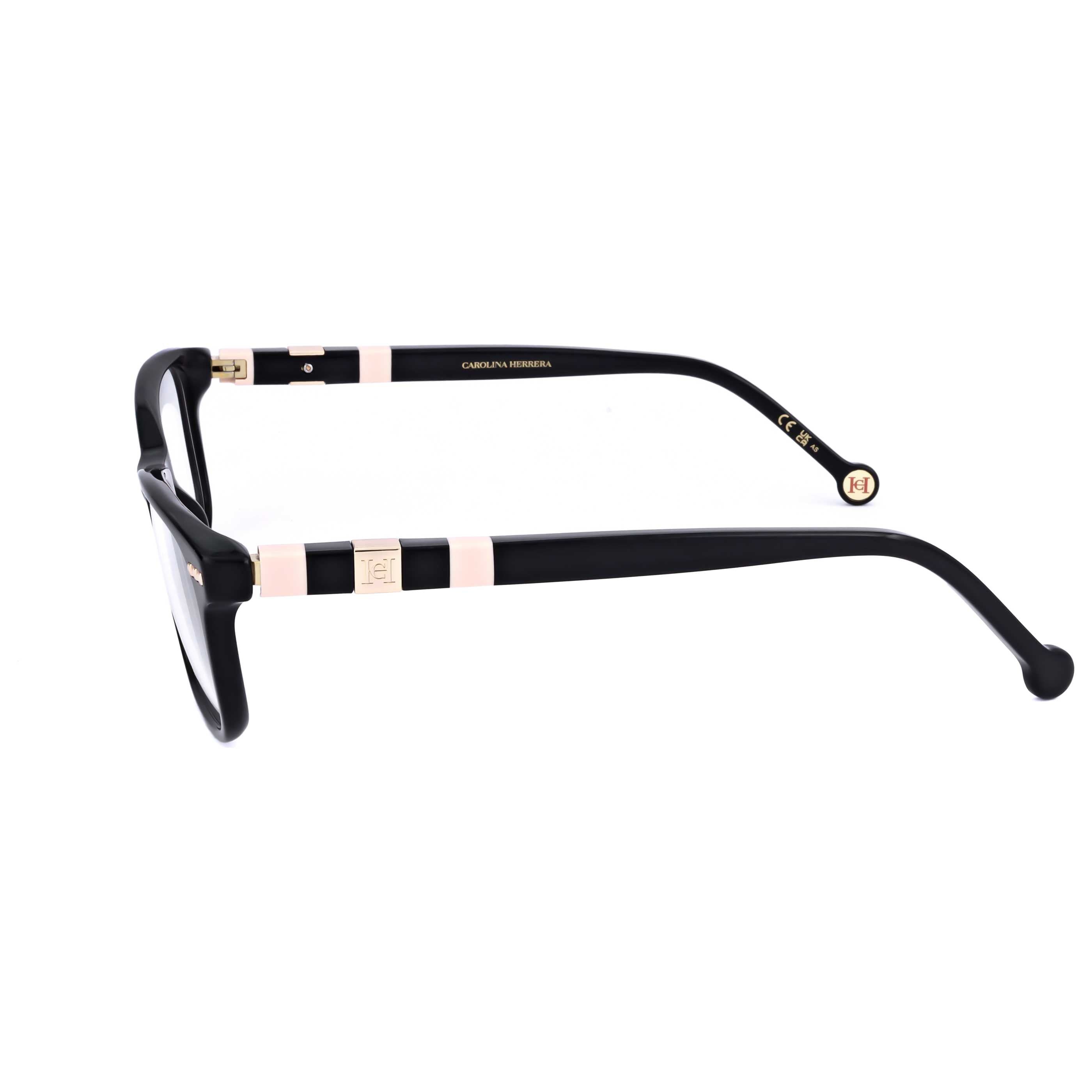 משקפי ראייה Carolina Herrera דגם Her0110 לנשים 54 מ״מ בצבע שחור ניוד