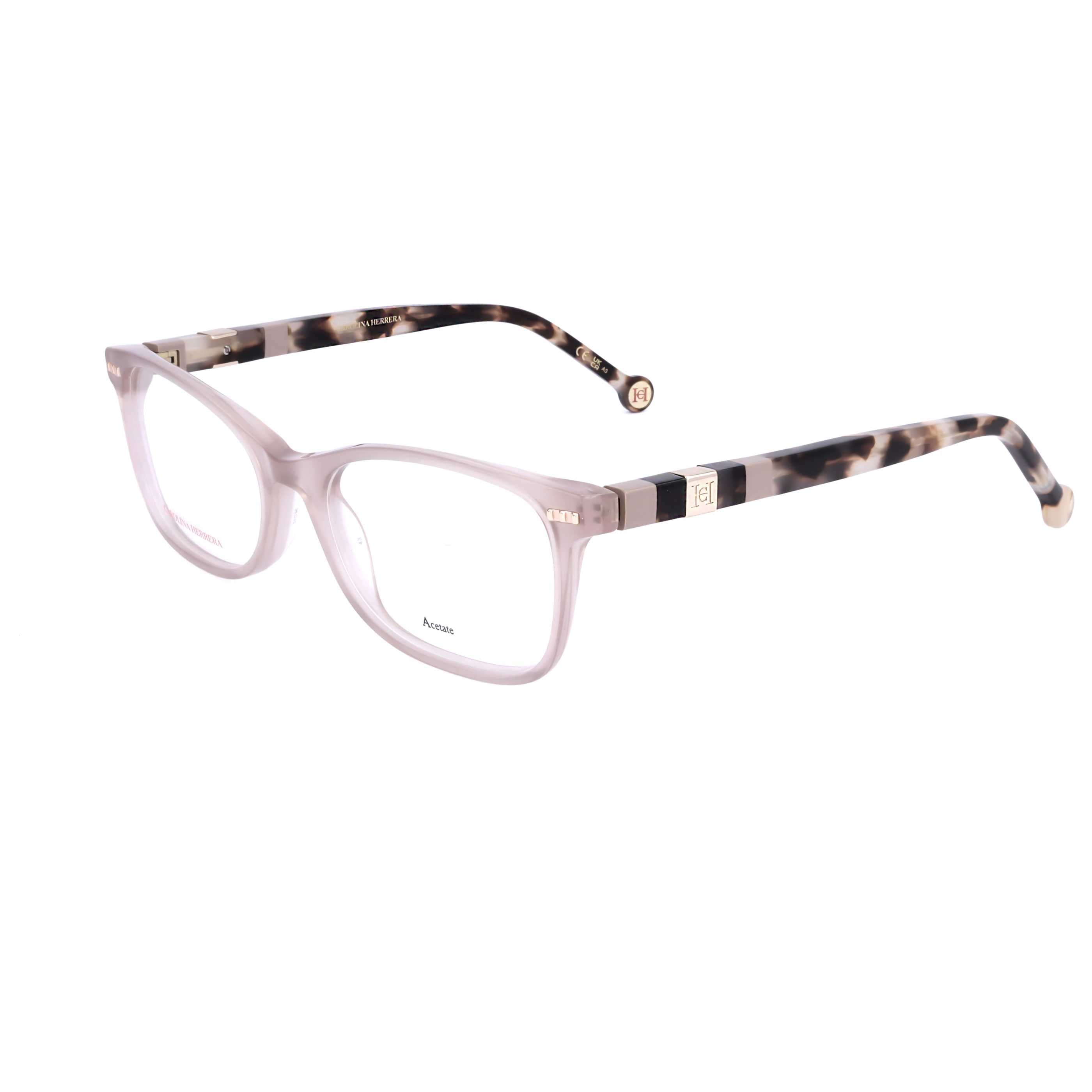 משקפי ראייה Carolina Herrera דגם Her0110 לנשים 54 מ״מ בצבע Peach הוואנה