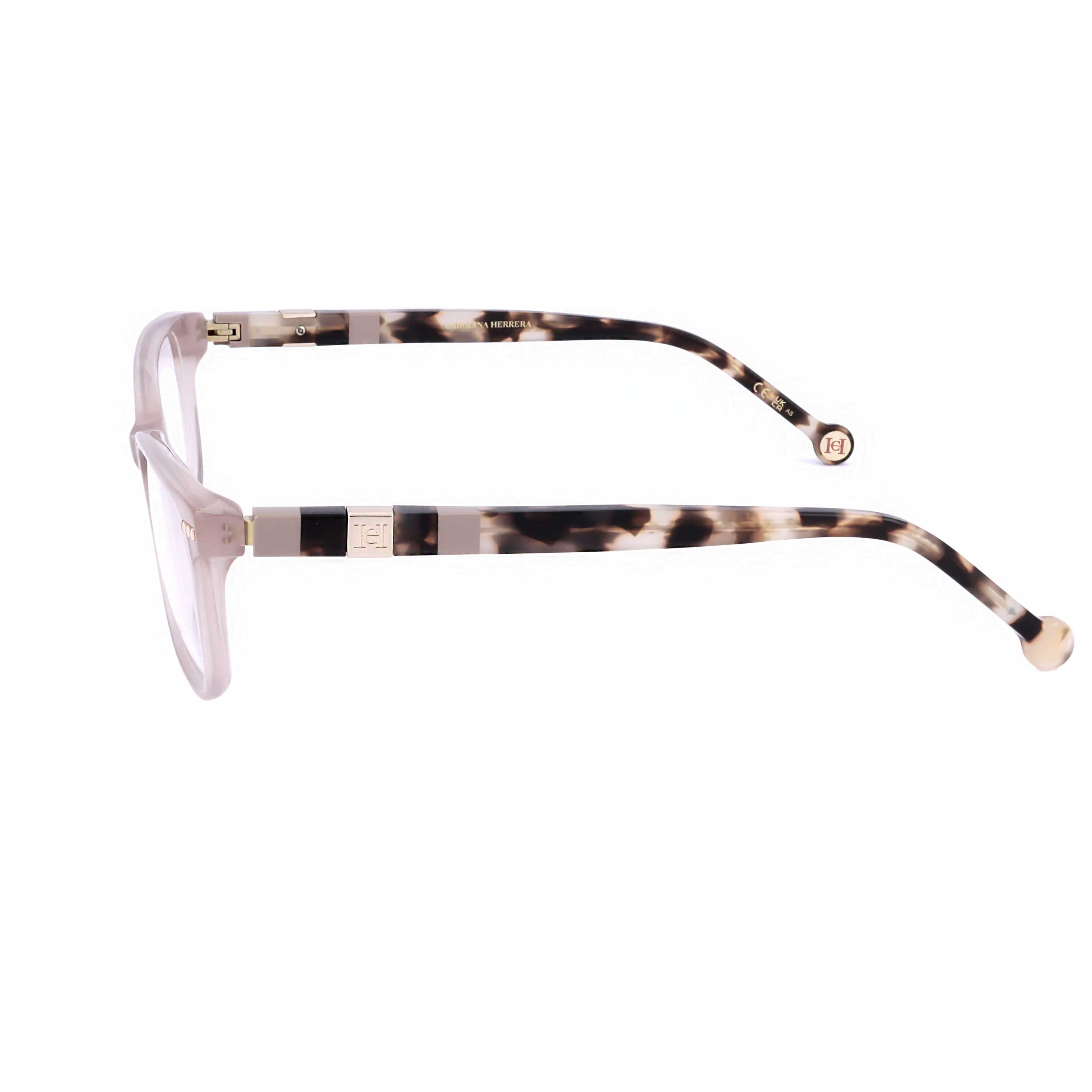 משקפי ראייה Carolina Herrera דגם Her0110 לנשים 54 מ״מ בצבע Peach הוואנה