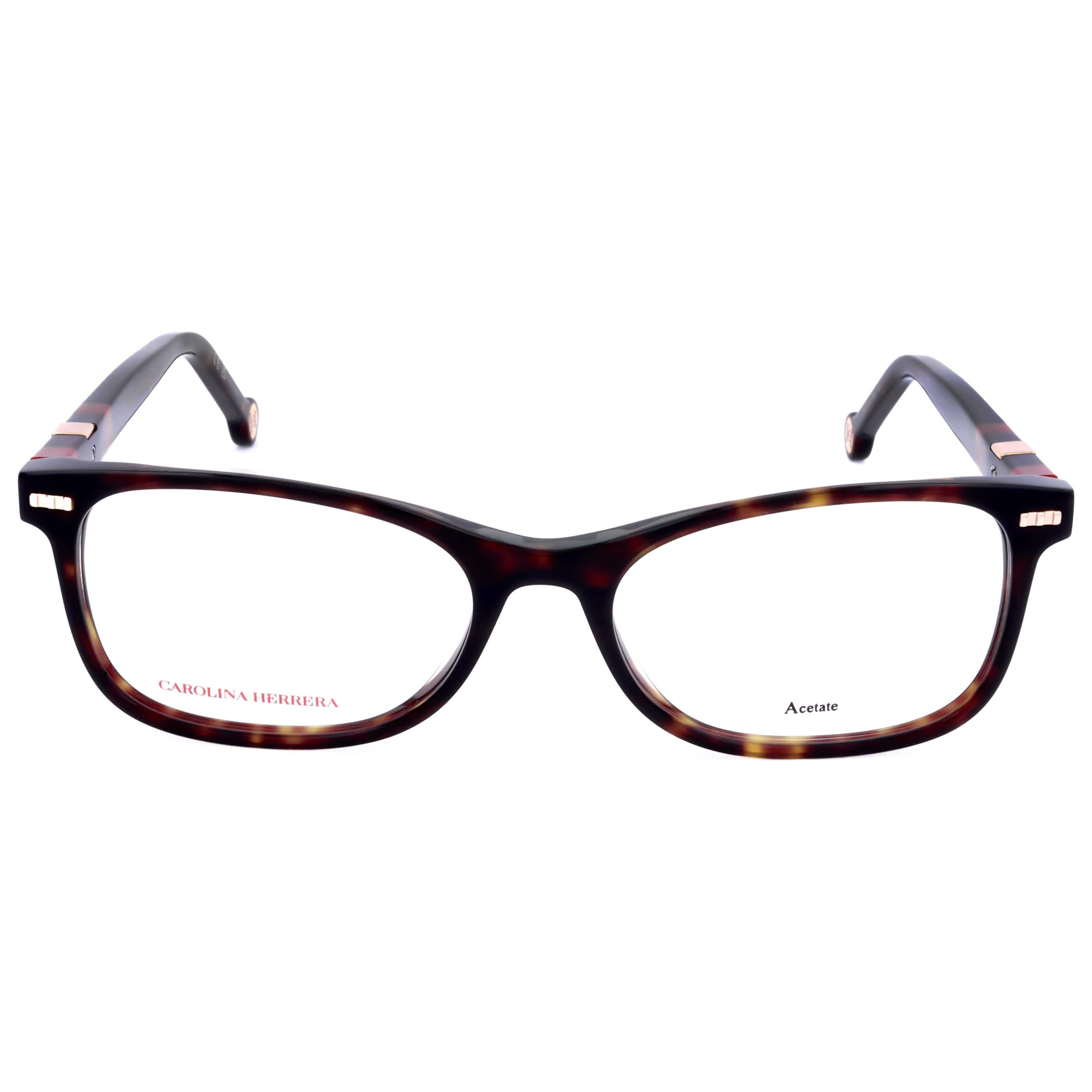 משקפי ראייה Carolina Herrera דגם Her0110 לנשים 54 מ״מ בצבע הוואנה אדום