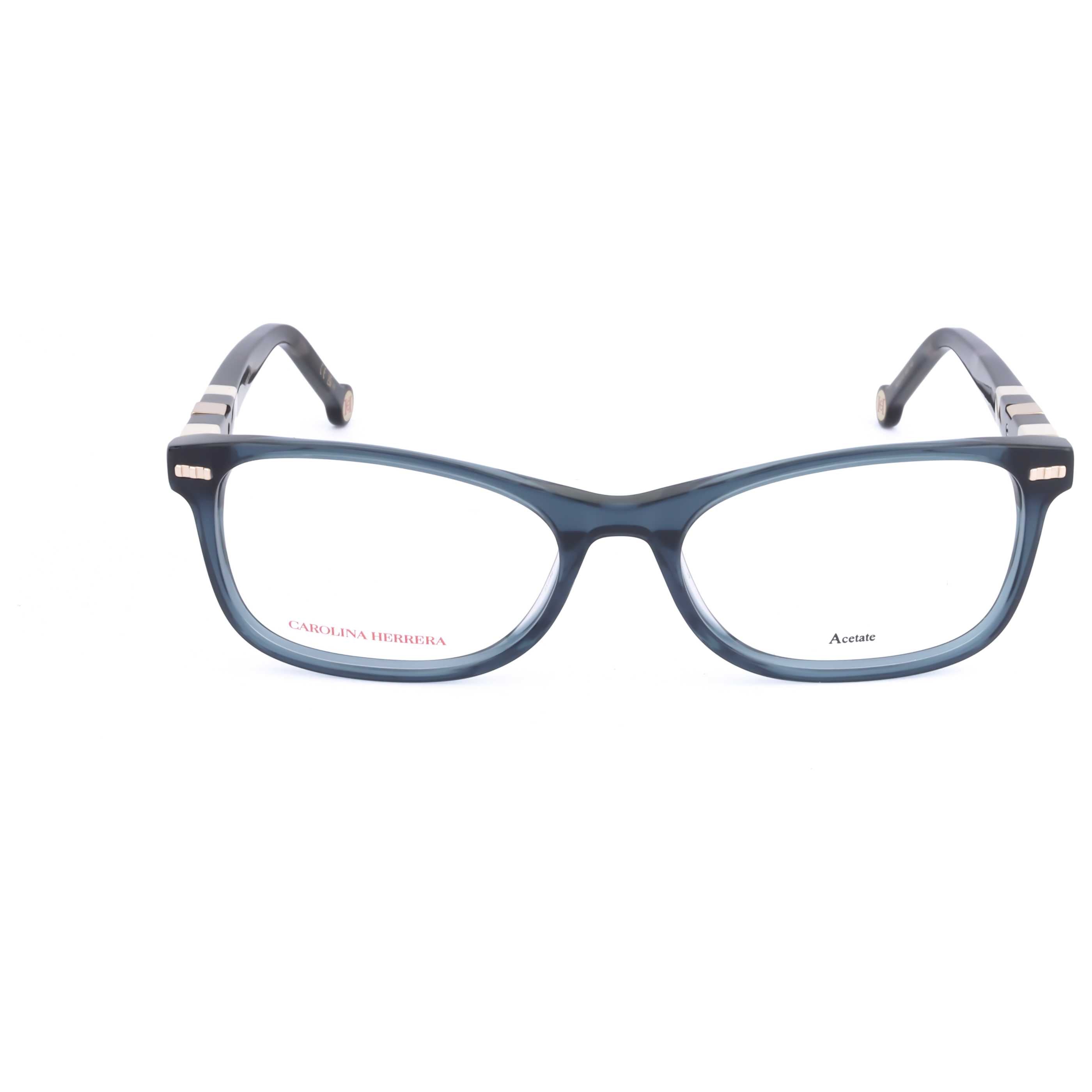 משקפי ראייה Carolina Herrera דגם Her0110 לנשים 54 מ״מ בצבע הוואנה כחולה כחול