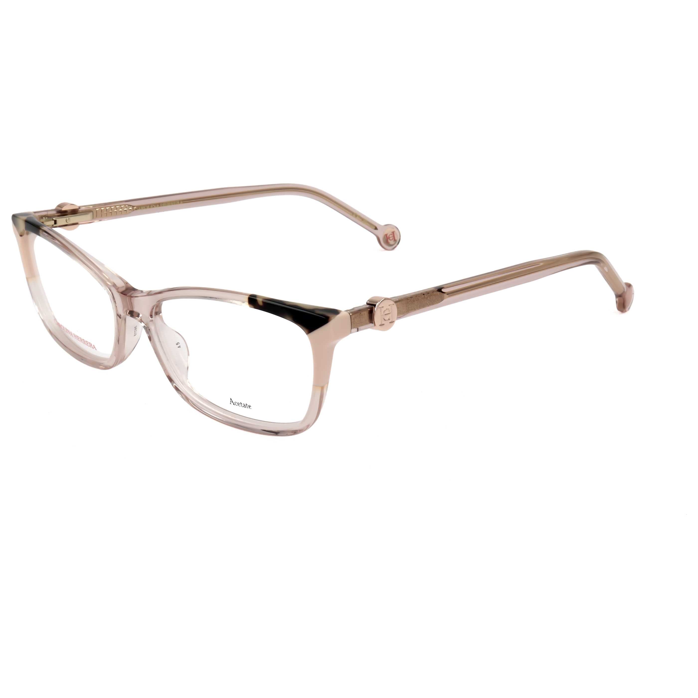 משקפי ראייה Carolina Herrera דגם Her0114 לנשים 54 מ״מ בצבע Peach הוואנה