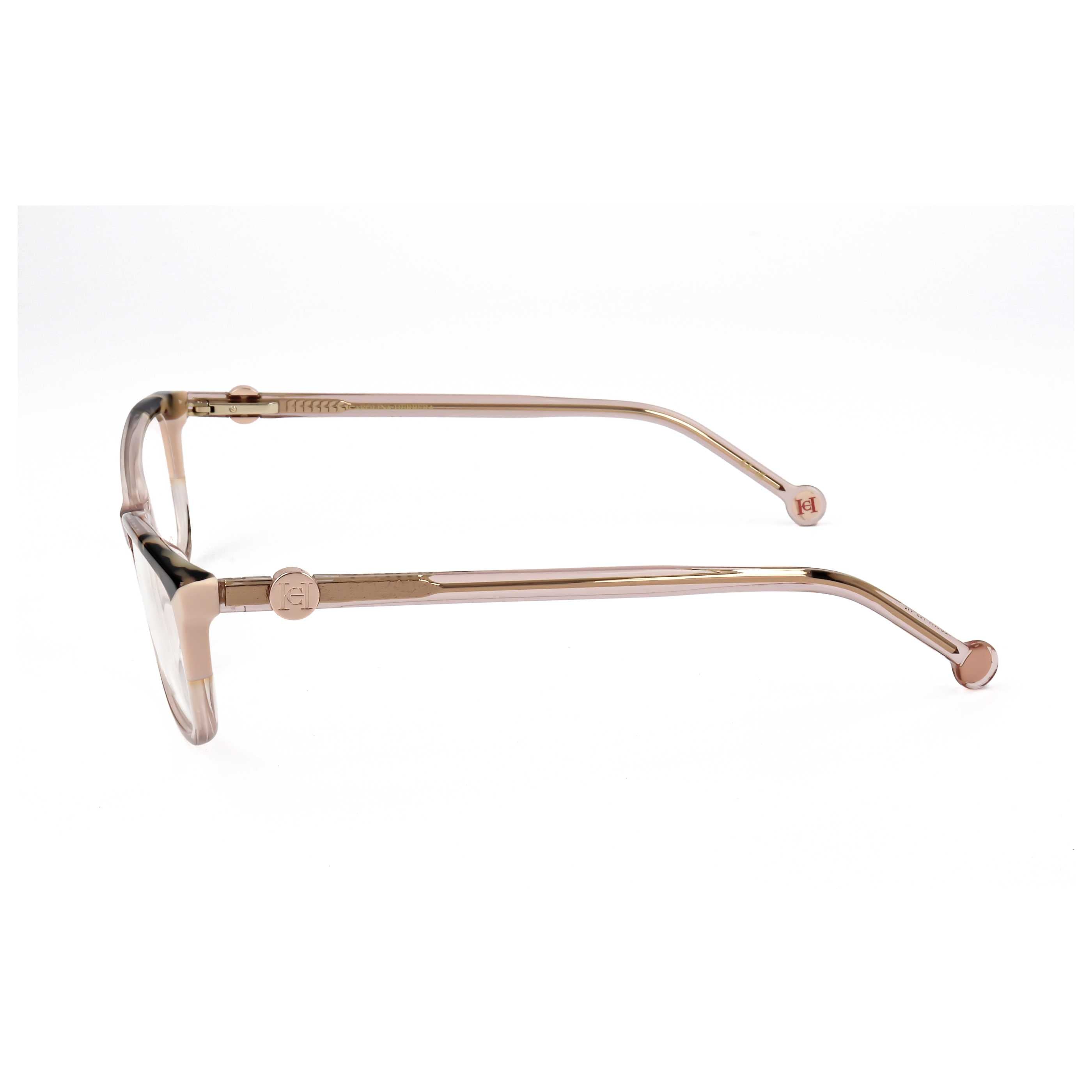 משקפי ראייה Carolina Herrera דגם Her0114 לנשים 54 מ״מ בצבע Peach הוואנה