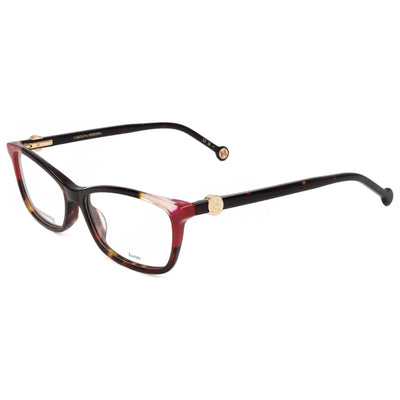משקפי ראייה Carolina Herrera דגם Her0114 לנשים 54 מ״מ בצבע הוואנה אדום