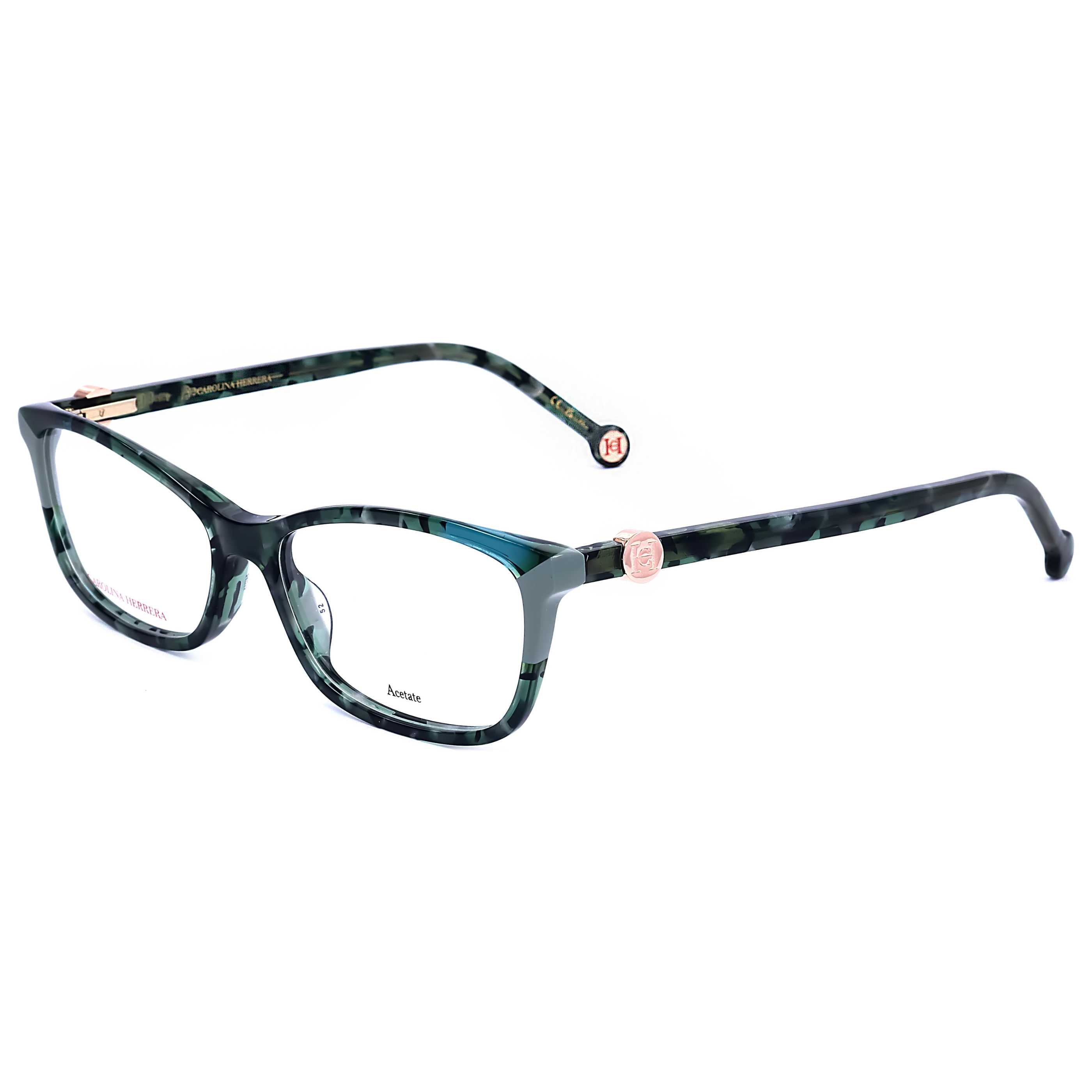 משקפי ראייה Carolina Herrera דגם Her0114 לנשים 54 מ״מ בצבע הוואנה ירוק