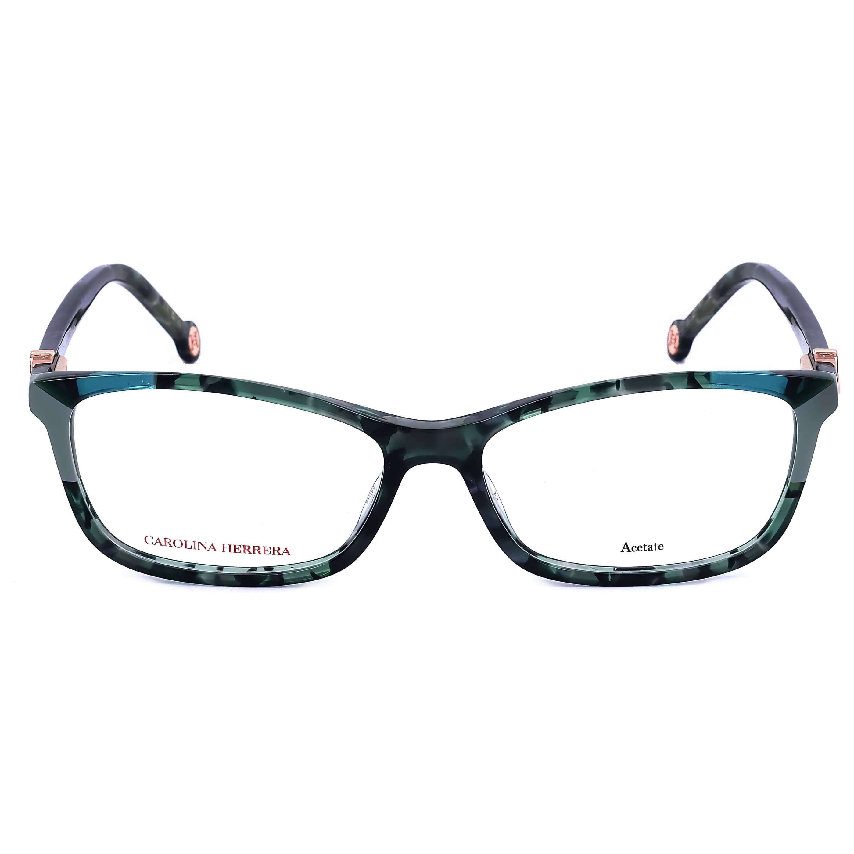 משקפי ראייה Carolina Herrera דגם Her0114 לנשים 54 מ״מ בצבע הוואנה ירוק