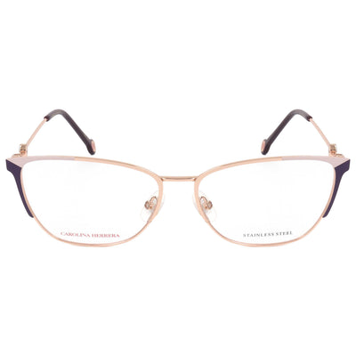 משקפי ראייה Carolina Herrera דגם Her0116 לנשים 57 מ״מ בצבע זהב Violet