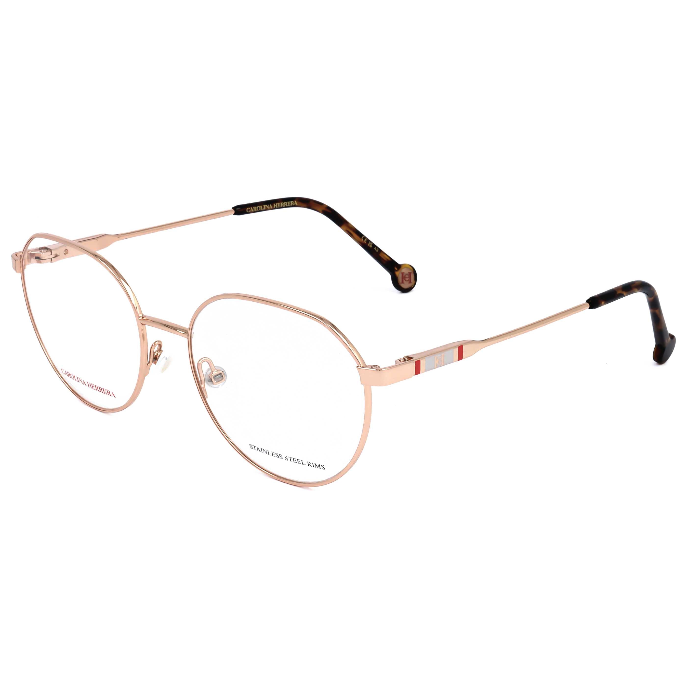 משקפי ראייה Carolina Herrera דגם Her0121 לנשים 54 מ״מ בצבע זהב Copper