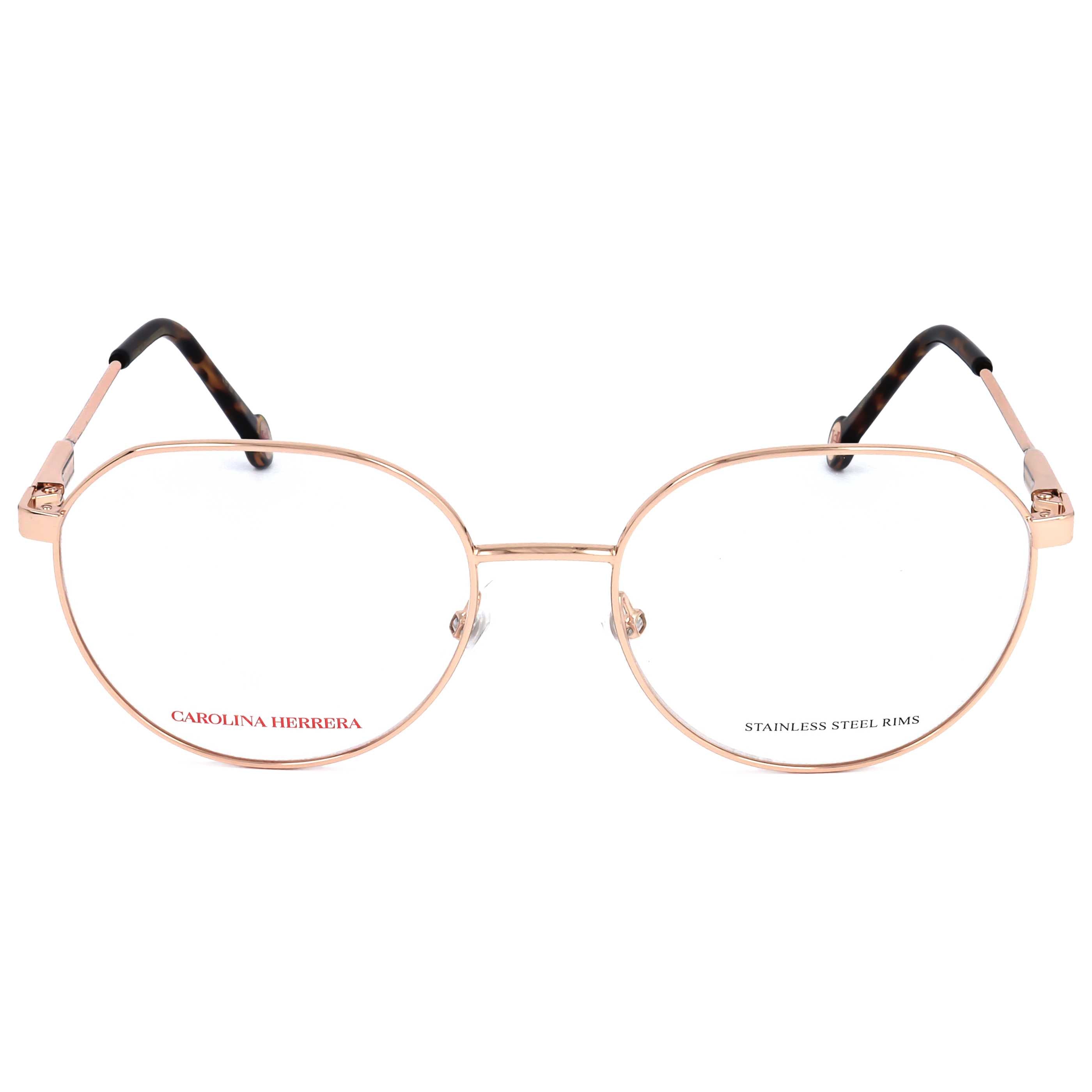 משקפי ראייה Carolina Herrera דגם Her0121 לנשים 54 מ״מ בצבע זהב Copper