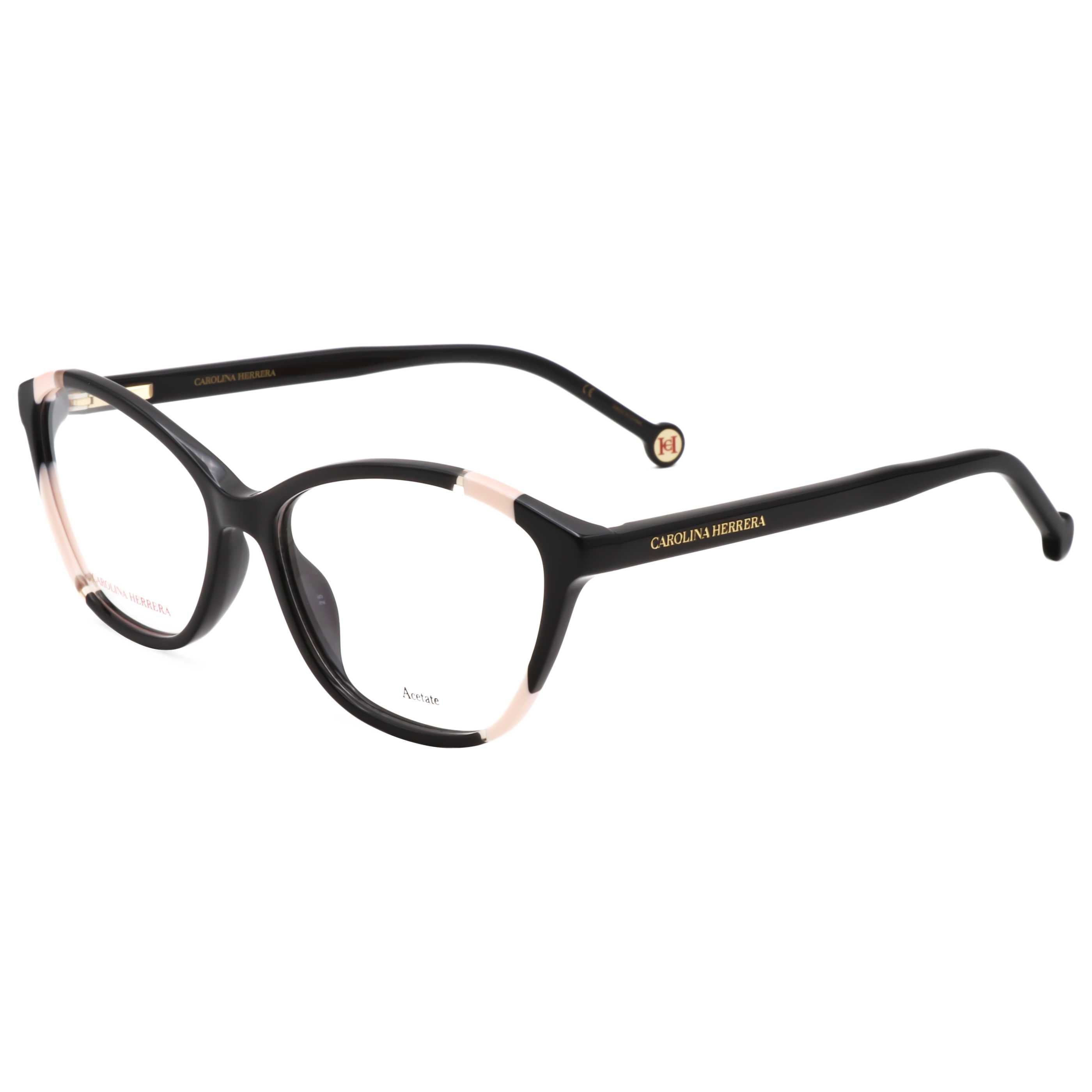 משקפי ראייה Carolina Herrera דגם Her0122 לנשים 55 מ״מ בצבע שחור ניוד