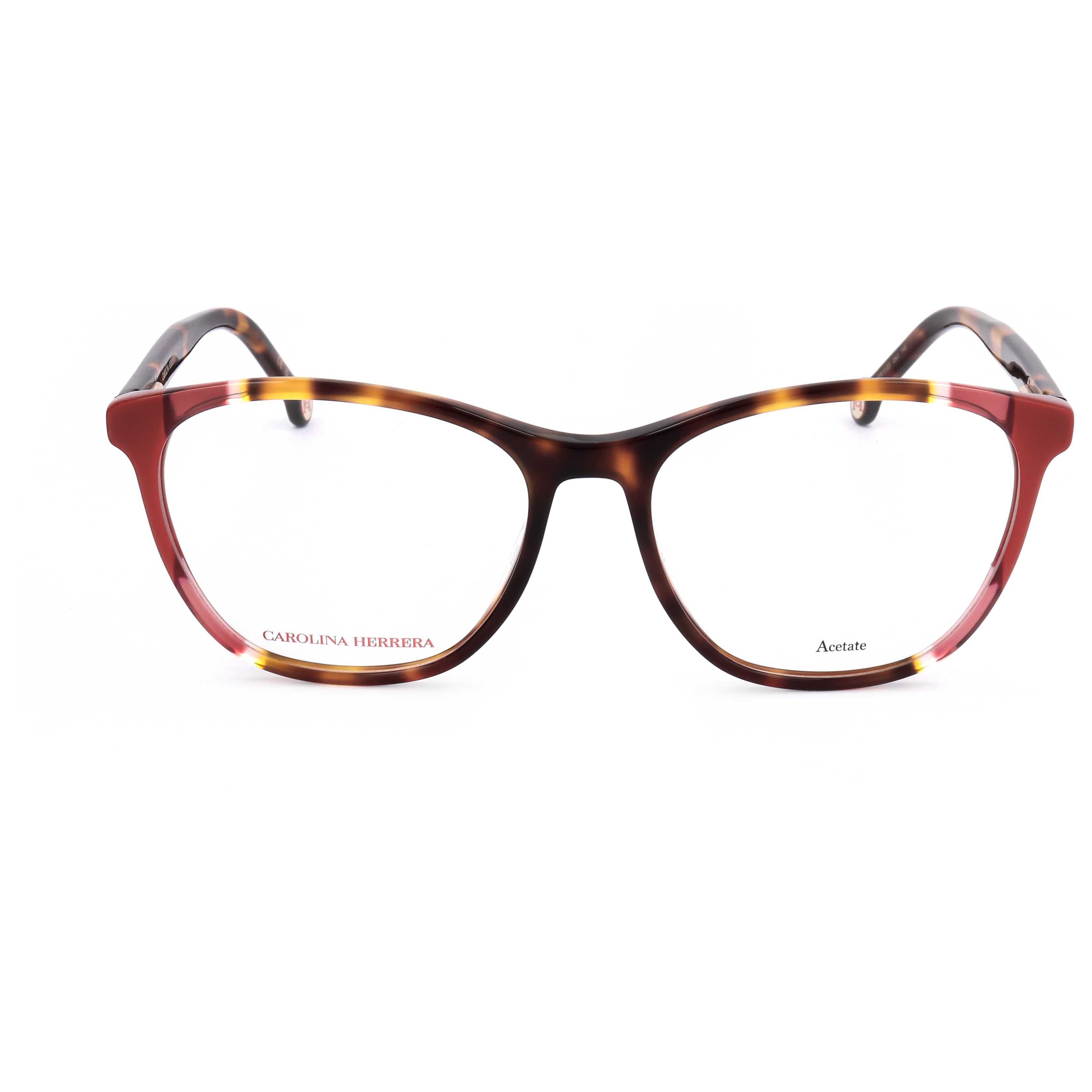 משקפי ראייה Carolina Herrera דגם Her0123 לנשים 54 מ״מ בצבע הוואנה אדום