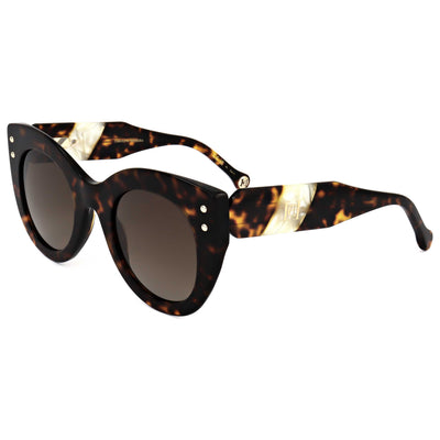 משקפי שמש Carolina Herrera דגם Her0127 לנשים 50 מ״מ בצבע הוואנה לבן