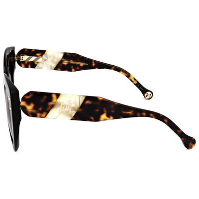 משקפי שמש Carolina Herrera דגם Her0127 לנשים 50 מ״מ בצבע הוואנה לבן