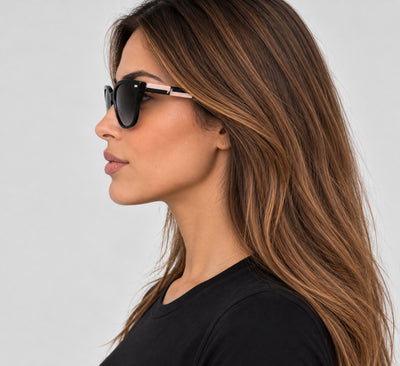 משקפי שמש Carolina Herrera דגם Her0136 לנשים 55 מ״מ בצבע שחור ניוד
