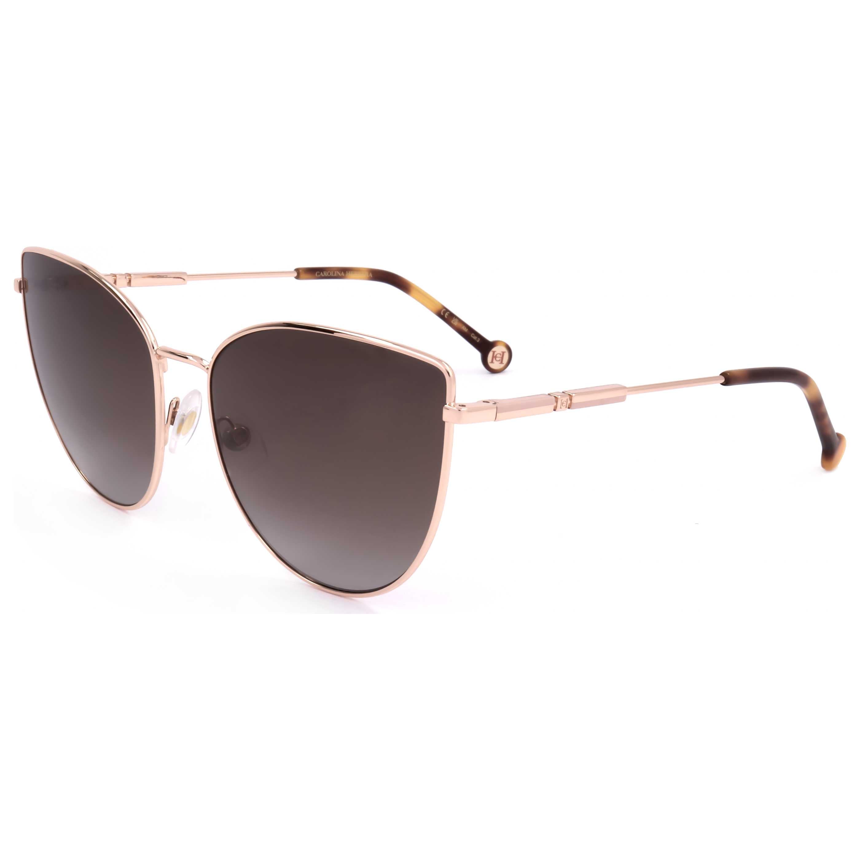 משקפי שמש Carolina Herrera דגם Her0138 לנשים 59 מ״מ בצבע זהב Copper