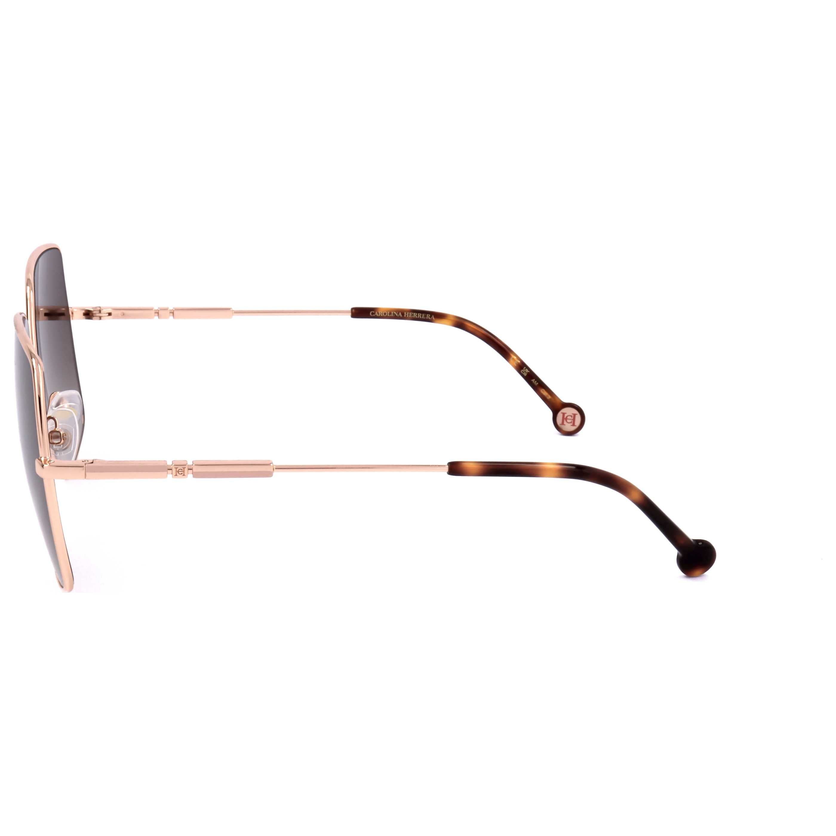 משקפי שמש Carolina Herrera דגם Her0139 לנשים 60 מ״מ בצבע זהב Copper