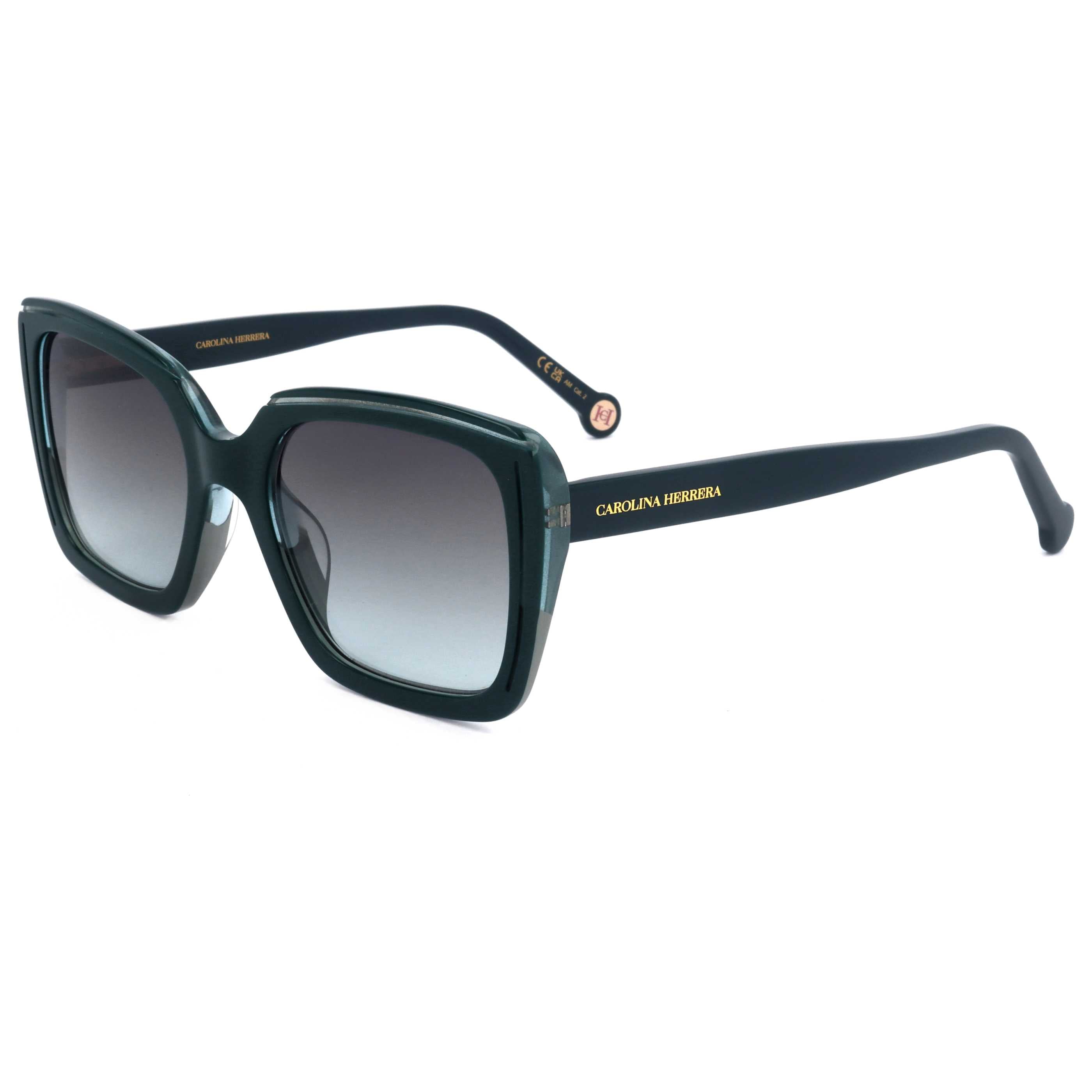 משקפי שמש Carolina Herrera דגם Her0143Gs לנשים 53 מ״מ בצבע ירוק Glitter