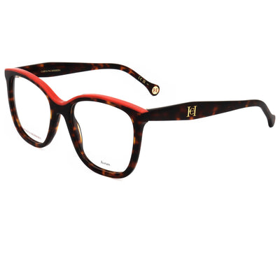 משקפי ראייה Carolina Herrera דגם Her0146 לנשים 52 מ״מ בצבע הוואנה אדום