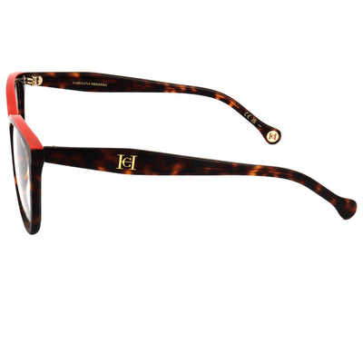 משקפי ראייה Carolina Herrera דגם Her0146 לנשים 52 מ״מ בצבע הוואנה אדום